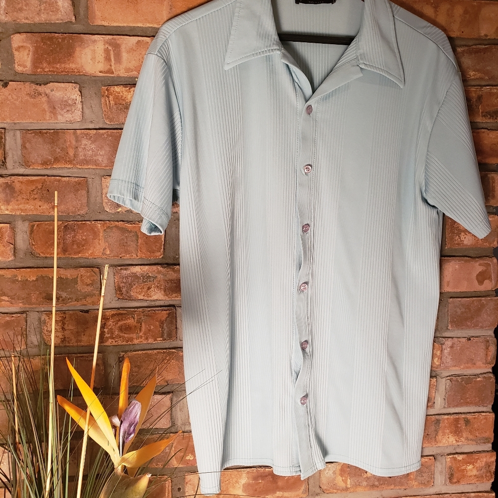 Vintage Men's Button-Down SS, Size L